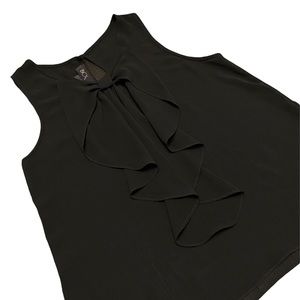 BCX Sheer Top with Bow